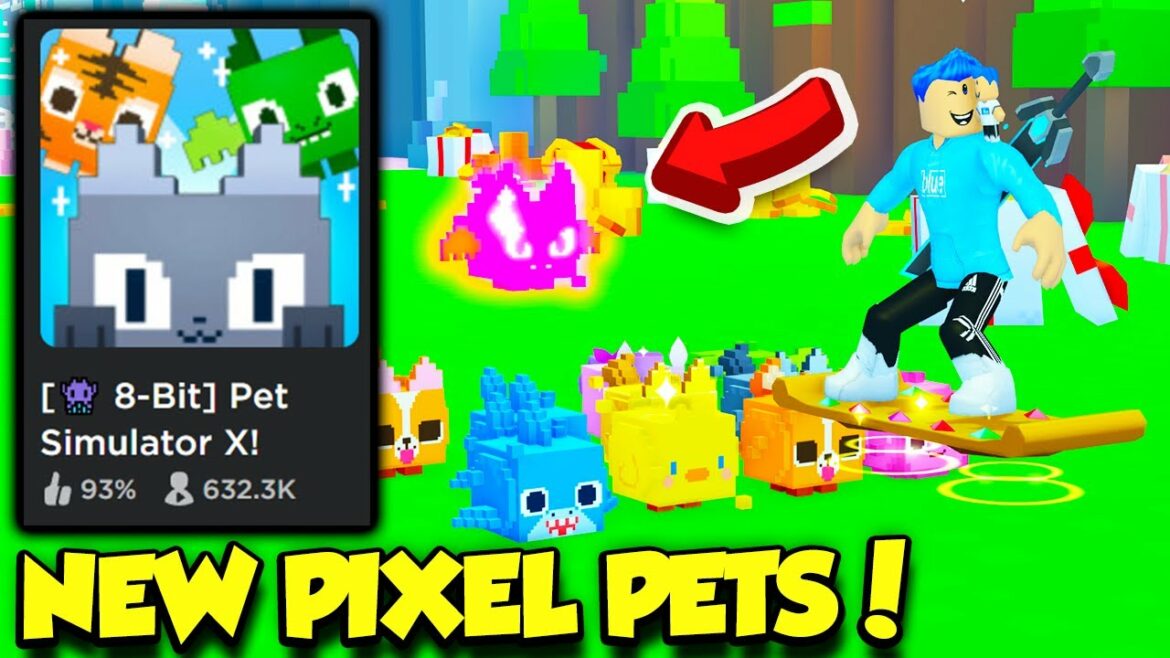 The PIXEL WORLD Update Is HERE In Pet Simulator X And It S INSANE