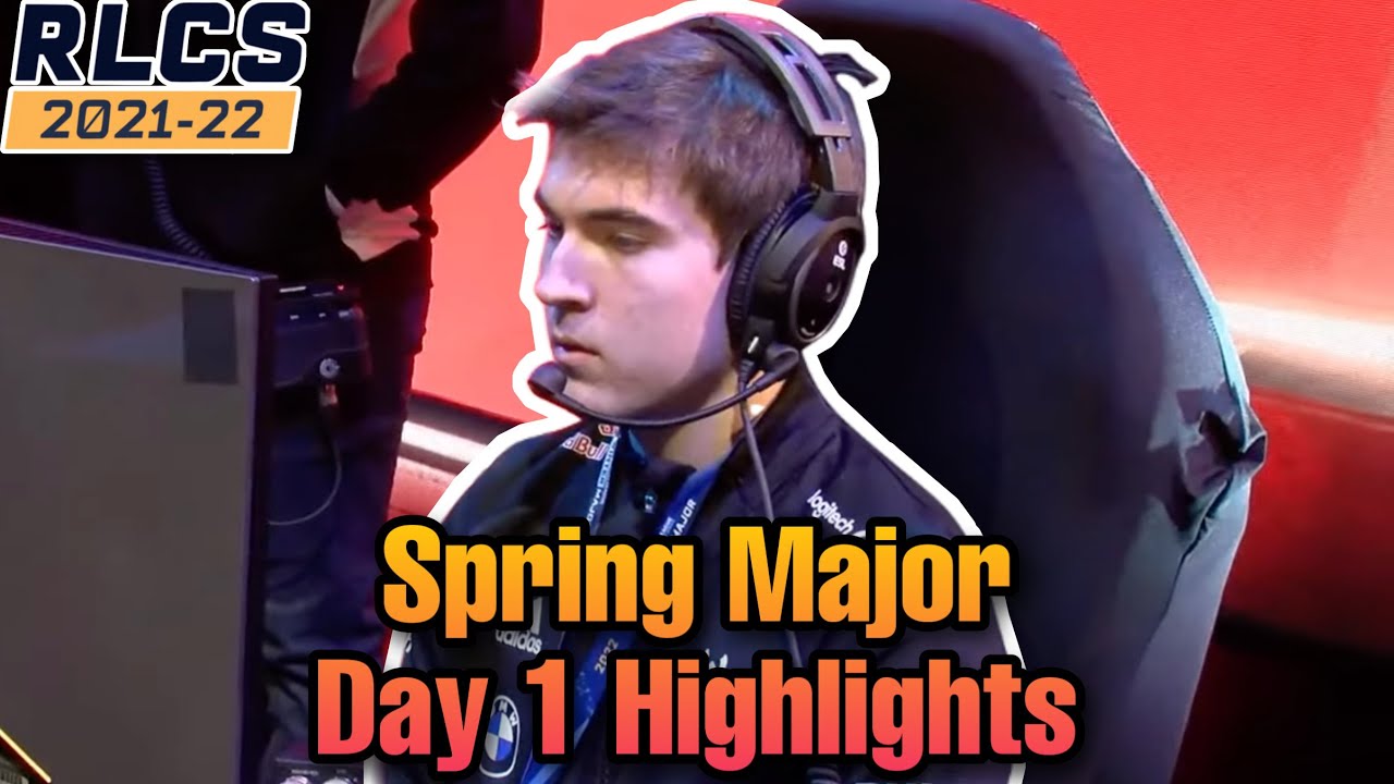 Spring Major Day 1 Highlights All Goals RLCS 2021 2022 WACOCA ANIME