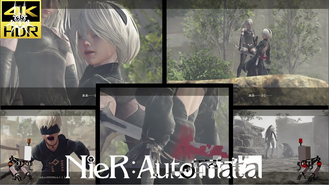 Nier Automata Ver A K Hdr Walkthrough Gameplay No Commentary Ps