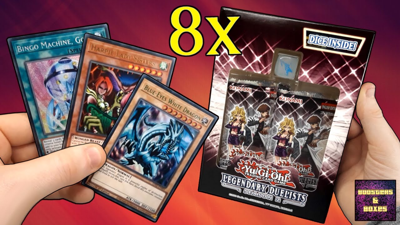 Big Boy Box Yugioh Legendary Duelists Season Display Box Opening