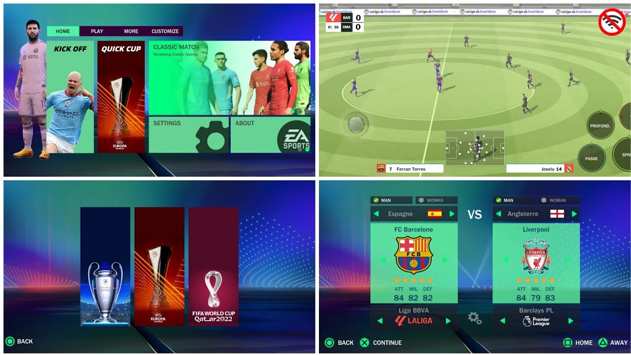 FIFA 16 MOD EA SPORTS FC24 ALL TOURNAMENTS ANDROID OFFLINE LAST