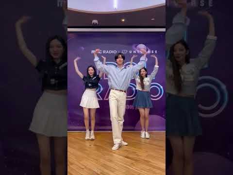 Cherry Bullet JiwonYujuwith MONSTA X Hyungwon Love In Spaceダンスチャレンジ