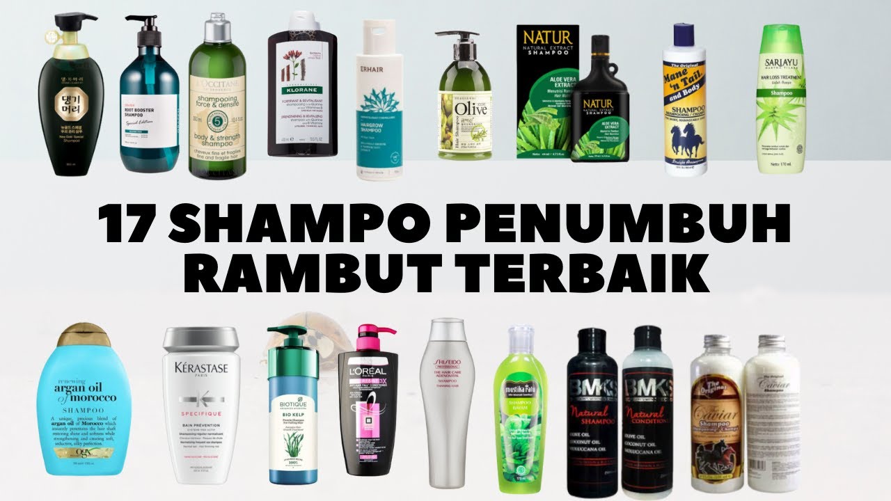 Rekomendasi Shampo Penumbuh Rambut Terbaik Untuk Mencegah