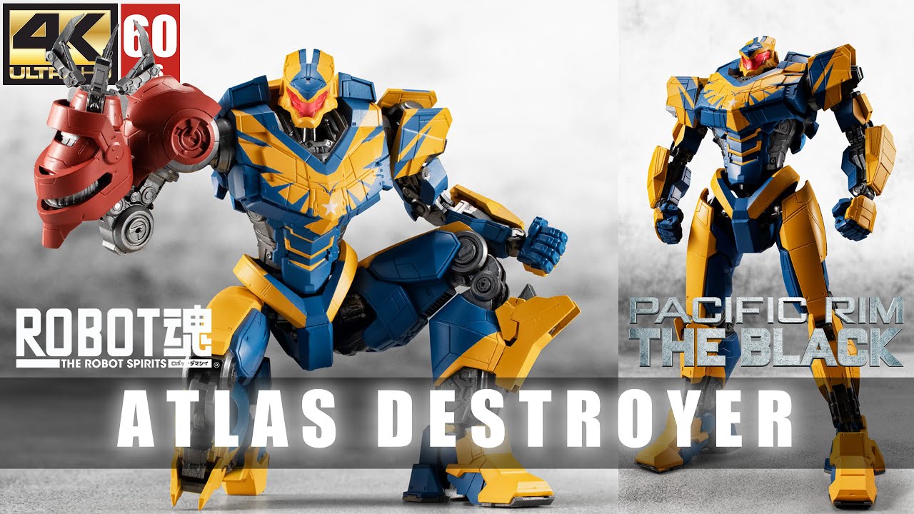 NEWS Robot Spirits Atlas Destroyer from Pacific Rim The Black パシフィック