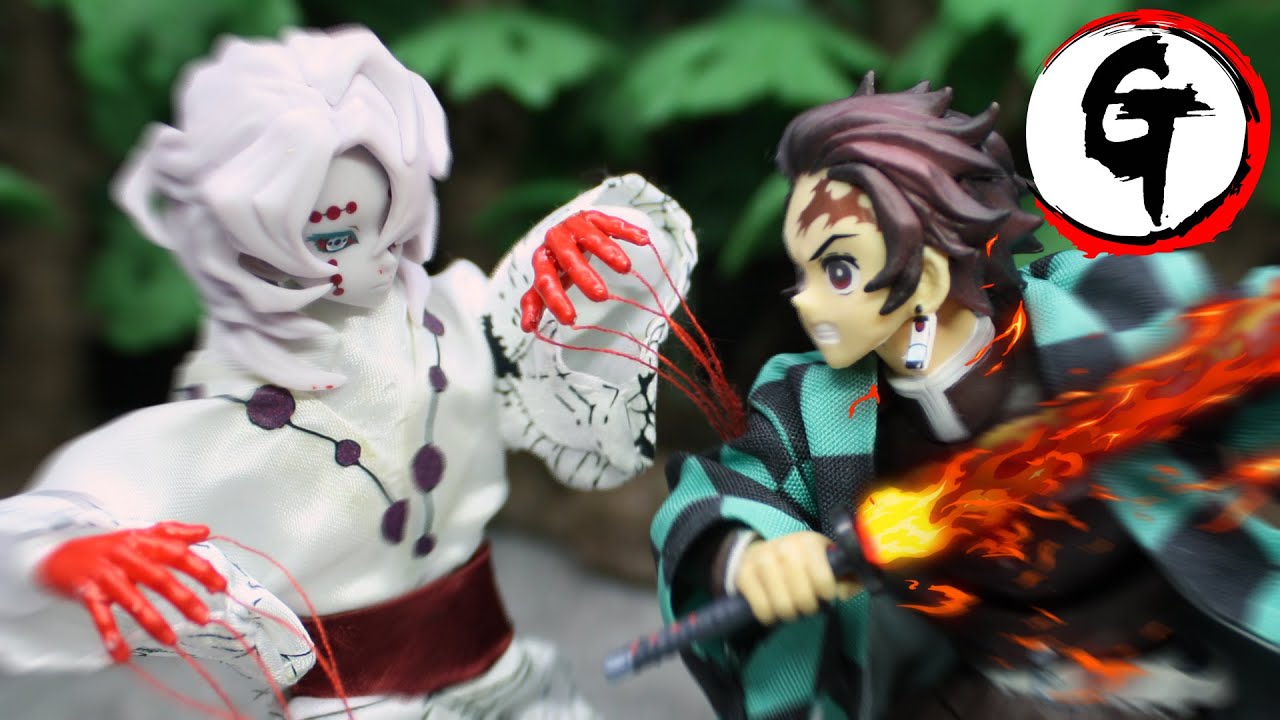 Tanjiro VS Rui Demon Slayer stop motion竈門炭治郎VS累 鬼滅の刃 ストップモーション News