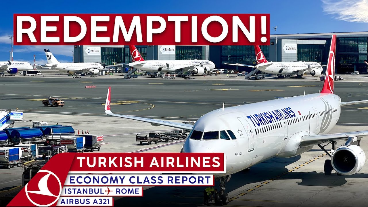 Turkish Airlines A Economy Class K Trip Report Istanbul To Rome