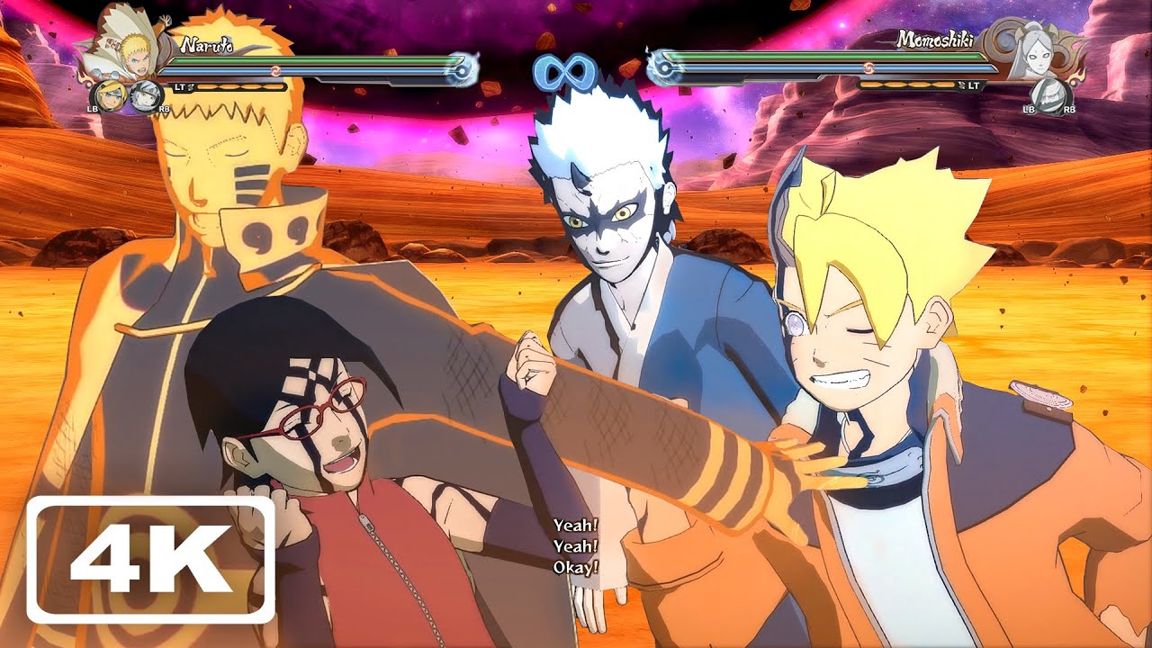 All Team Ultimate Jutsus 4k 60fps Naruto Storm 4 Next Generations Anime Wacoca Japan 4811