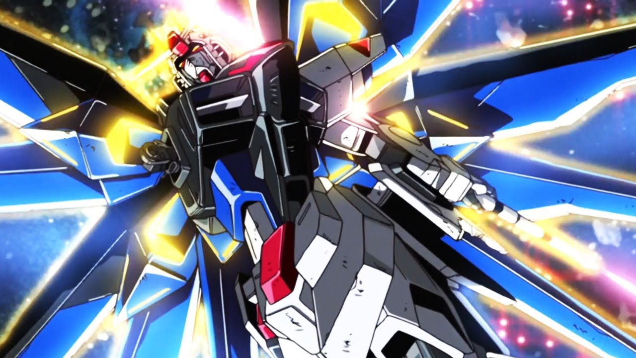 フリーダムガンダム ジャスティスガンダム 戦闘シーン 機動戦士ガンダムseed Freedom Justice Gundam Anime Wacoca Japan People Life Style