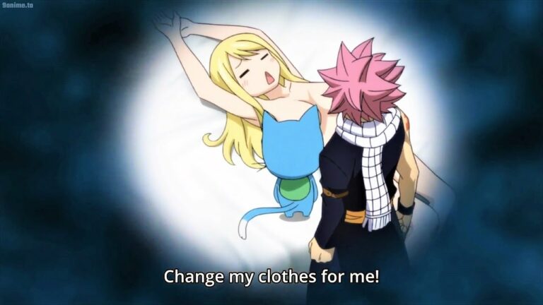 Lucy Is Drunk And Wants Natsu To Change Her Clothes Fairy Tail Final Season Archives Anime Wacoca Japan People Life Style