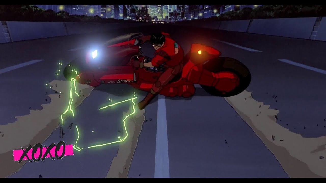 Akira Bike Scene Akira 1988 Anime Wacoca Japan People Life Style