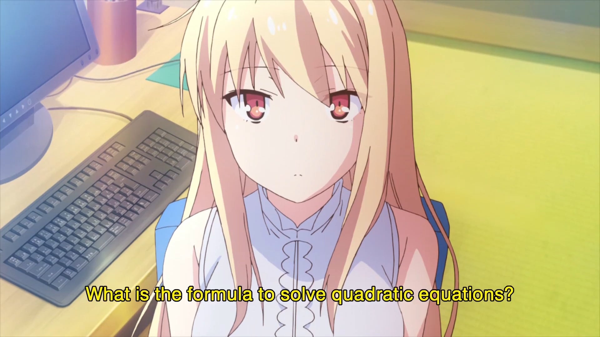 勉強する必要があるときは私ではありません [Sakurasou No Pet Na Kanojo] - WACOCA ANIME