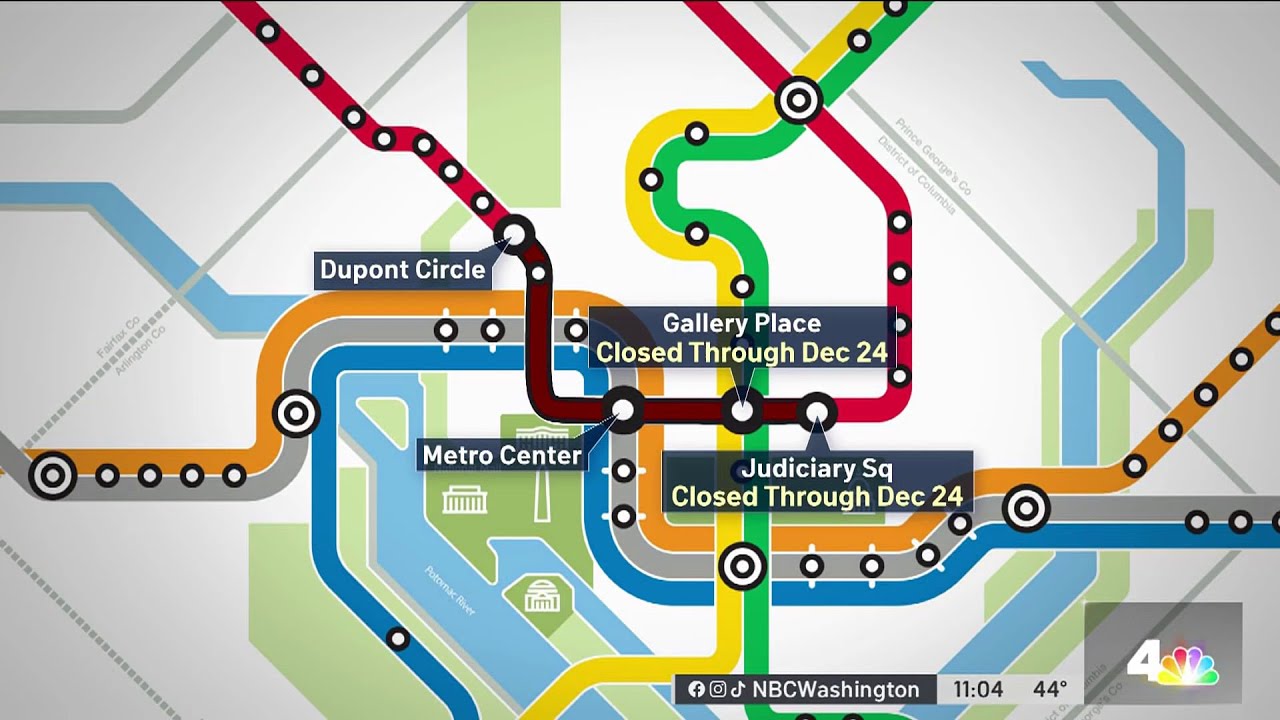 red-line-partial-shutdown-expands-through-sunday-nbc4-washington