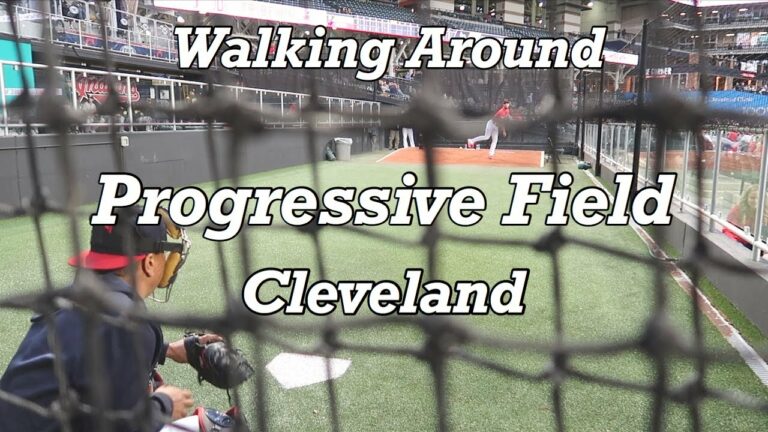 メジャーリーグ 球場ぶら歩き＠クリーブランドインディアンズ warking around Progressive field Cleveland