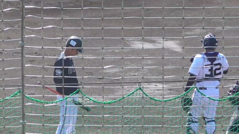 【プロ野球】2022.11.14　オリックス　秋季キャンプ　『紅白戦　2回表』