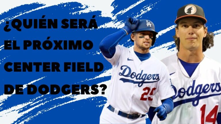 DODGERS y su POSIBLE CENTER FIELD para MLB 2023 / JAMES OUTMAN, TRAYCE THOMPSON y más OPCIONES