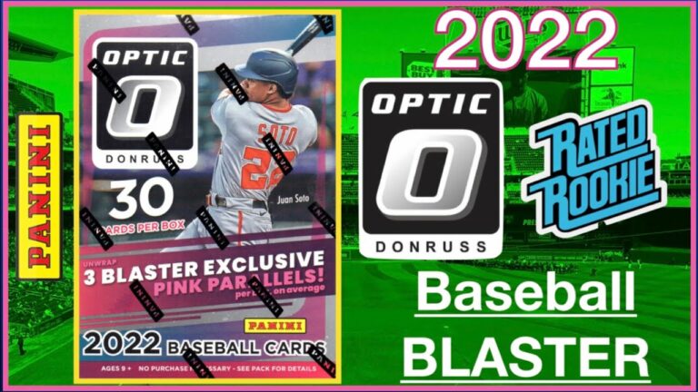 2022 Optic ベースボール ブラスター ボックス オープニング - MLB スポーツ カード