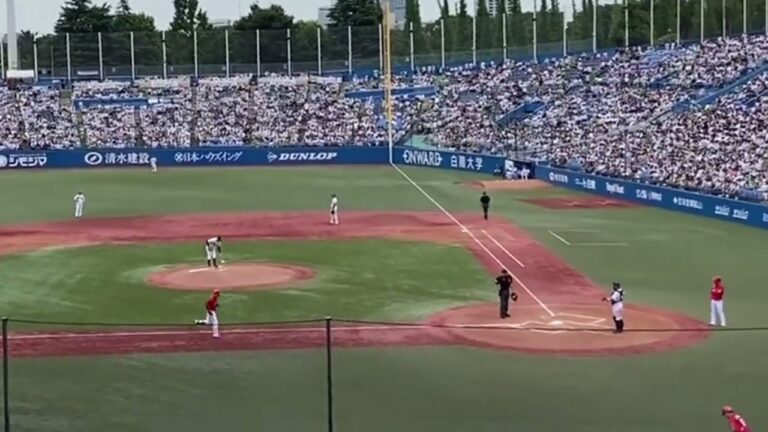 【現地】會澤翼 ライトスタンドへの1号同点ソロホームラン‼︎ 広島東洋カープ 東京ヤクルトスワローズ プロ野球 2022.6/18