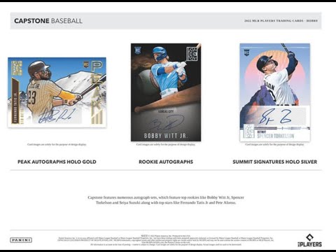 #酉年のTARO BGBPB MLB 2022 PANINI CAPSTONE Baseball box メジャーリーグ 野球カード BREAKS BROG水道橋店 トレカ開封動画 パニーニ