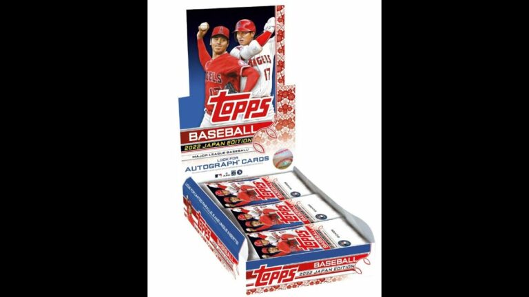 #ちか BGBPB MLB 2022 TOPPS JAPAN EDITION BASEBALL box 大谷翔平 野球カード メジャーリーグ BREAKS BROG水道橋店 トレカ開封動画