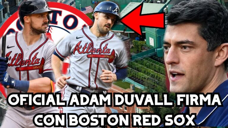 公式オトロ・レフエルゾ!!  RED SOX FIRMAN A ADAM DUVALL X 1 AÑO/ RED SOX REFUERZOS 2023