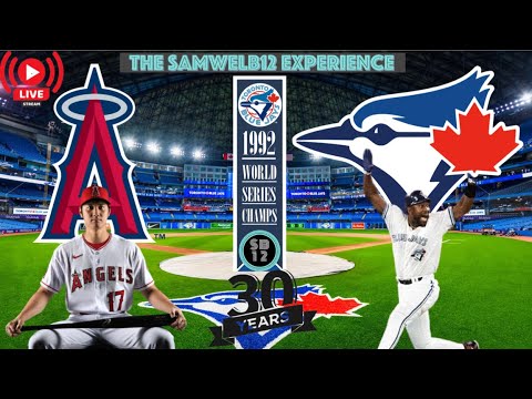 ロサンゼルス エンゼルス対トロント ブルージェイズ ライブ MLB | プレイバイプレイ | ワールド シリーズ アニバーサリー
