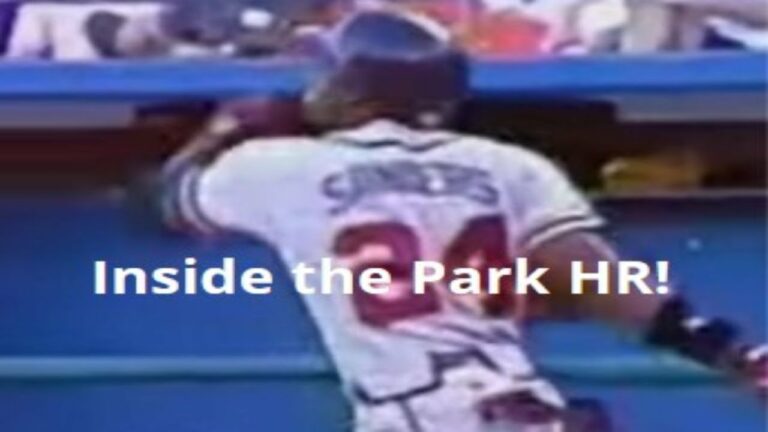 ⚾Inside the Park Home Run ATL Braves in 13sec! #deionsandersbaseball #deionsanders #homerun