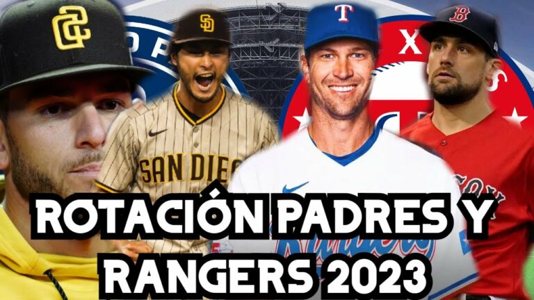 ASÍ SERÍA LA ROTACIÓN DE TEXANS RANGERS Y SAN DIEGO PADRES PARA EL 2023/ MLB ROTACIONES 2023