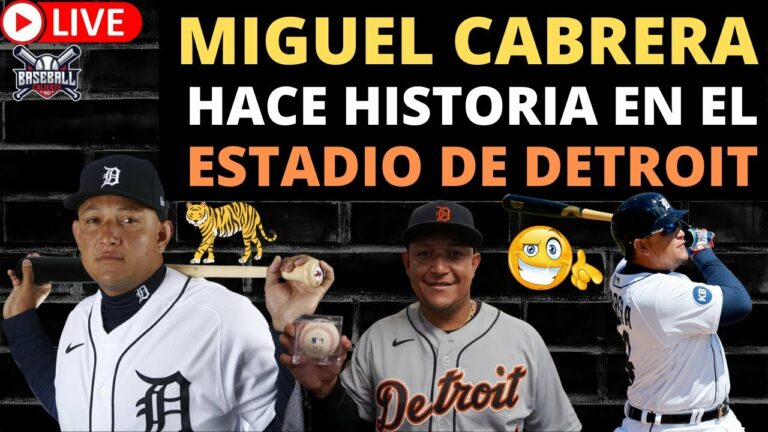 🔥Miguel Cabrera hace historia en el Comerica Park de Detroit!!🔥 DETROIT TIGERS