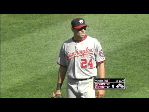 2011/08/28 Ankiel's amazing throw