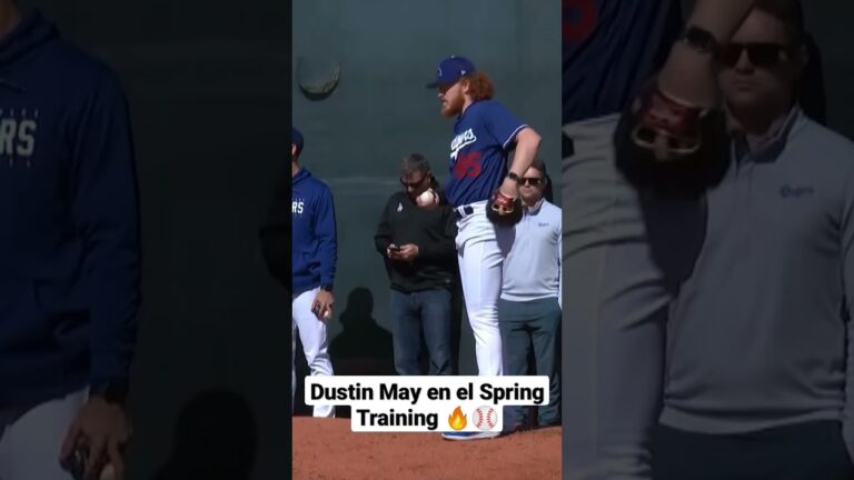 DODGERS: DUSTIN MAY en el SPRING TRAINING 2023 de MLB