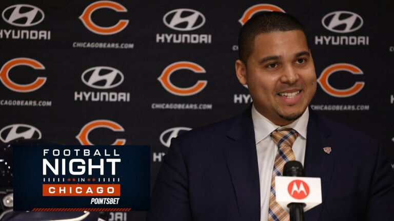 Josh Schrock: コンバインでの Bears の GM Ryan Poles からのより多くのスモークスクリーンを期待してください |  NBCスポーツシカゴ