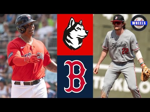 ノースイースタン ハスキーズ vs ボストン レッド ソックス |  MLB 春季トレーニング |  2023年大学野球ハイライト