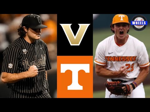 #4 ヴァンダービルト vs テネシー ハイライト (素晴らしいゲーム!) |  2023年大学野球ハイライト