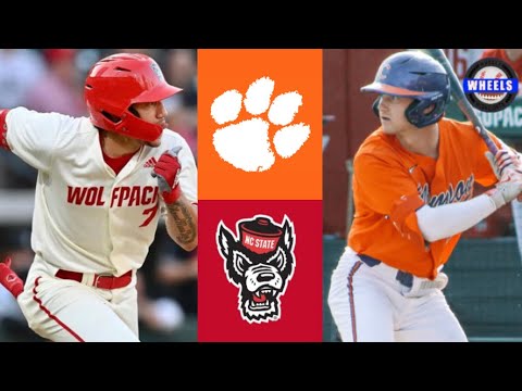クレムソン vs ノースカロライナ州立ハイライト (ゲーム 2、素晴らしいゲーム!) |  2023年大学野球ハイライト