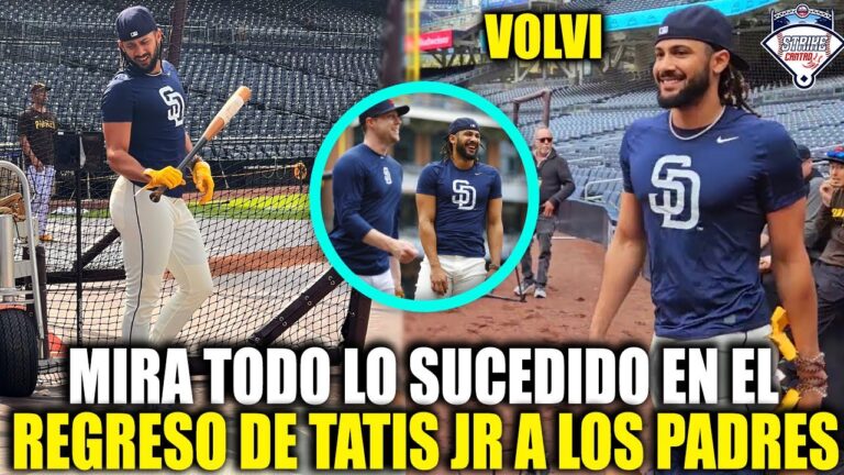 Fernando Tatis JR REGRESA a la MLB con Los Padres de San Diego y MIRA TODO LO QU​​E PASÓ en su REGRESO