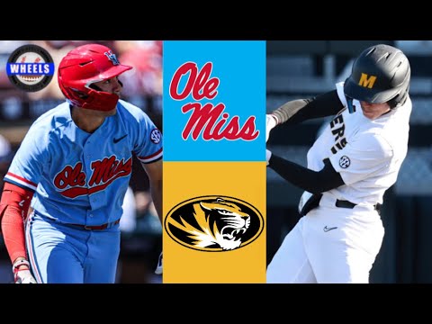 オーレ・ミス vs ミズーリ州ハイライト (素晴らしい試合!) | ゲーム 3 |  2023 大学野球ハイライト