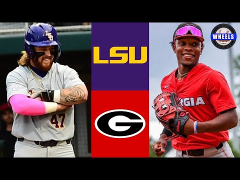 #5 LSU vs ジョージア ハイライト (第 2 戦) |  2023 大学野球ハイライト