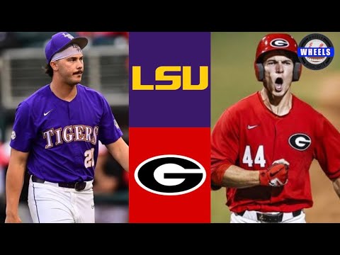 #5 LSU vs ジョージア ハイライト (クレイジー ゲーム!) |  2023 大学野球ハイライト