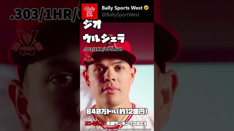 エンゼルス年俸ランキング | "黄金の兜" 集 大谷翔平 トラウト レンドン レンフロー ホームラン #野球 #mlb #メジャーリーグ