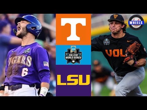 テネシー vs #5 LSU | カレッジワールドシリーズ開幕戦 |  2023 大学野球ハイライト