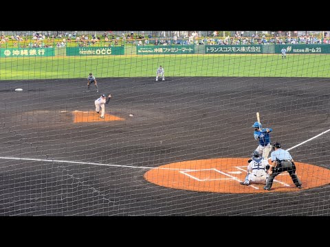 【琉球サブマリン】與座海人『郷里のファンに晴れ姿を披露！7回無失点の好投』