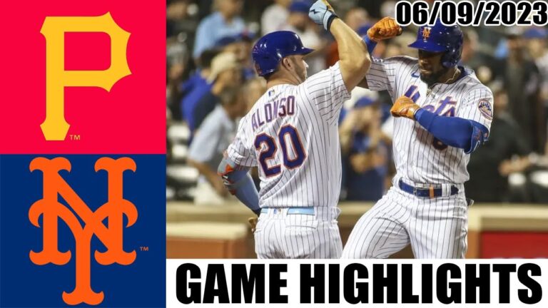 ニューヨーク・メッツ vs ピッツバーグ・パイレーツ 全試合ハイライト |  MLB トゥデー 2023 年 6 月 9 日 |  MLB 2023