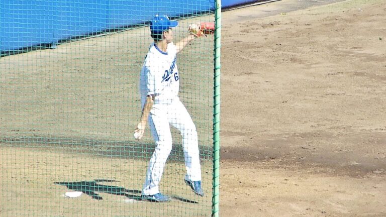 ソフトバンク千賀投手にそっくりな加藤翼のピッチングフォーム【中日ドラゴンズ 2022年プロ野球 2軍ファーム戦ウエスタンリーグ ナゴヤ球場】