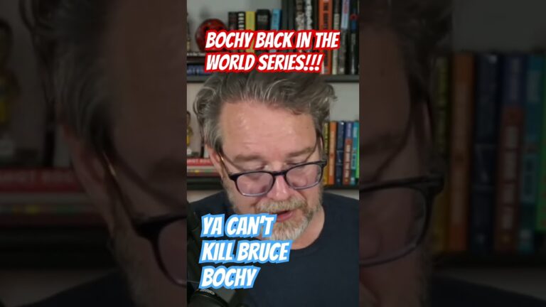 Can’t Kill Bruce Bochy! #mlb #mlbnews #worldseries