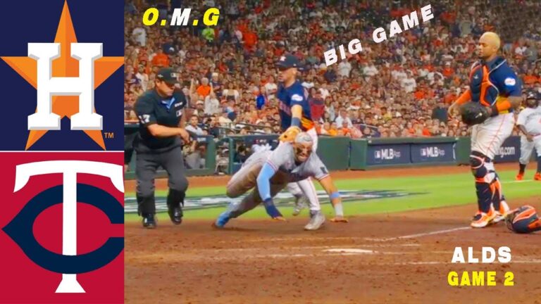 アストロズ vs ミネソタ・ツインズ (2023.08.10) ALDS 試合ハイライト - MLB ハイライト |  MLB プレーオフ 2023