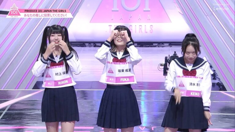 #1 ハイライト ✧ Vitamin Bomb 登場からキャラ大爆発の3人┊[PRODUCE 101 JAPAN THE GIRLS]