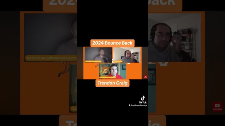 2024 Bounce Back: Trendon Craig #orioles #podcast