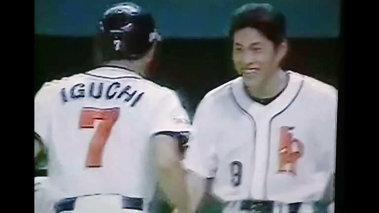 1997福岡ダイエーホークス公式戦ハイライト4　ドラ1ルーキー井口資仁デビュー戦満塁ホームラン