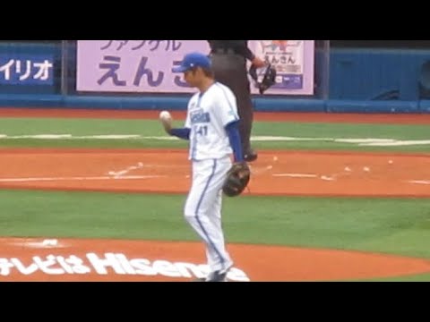 【古巣相手に好投】2024/03/05 横浜DeNAベイスターズ 佐々木千隼　古巣・ロッテ打線相手に4回を三者凡退に抑える好投