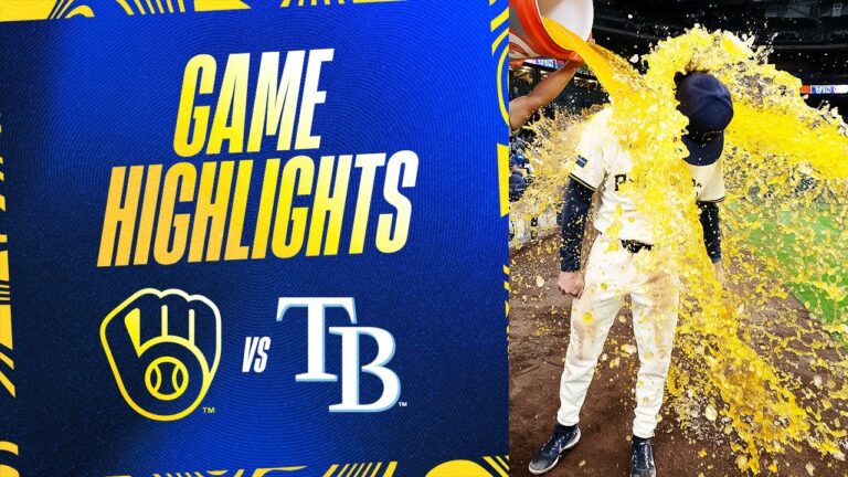 Rays vs. Brewers Game Highlights (4/30/24) | MLB Highlights